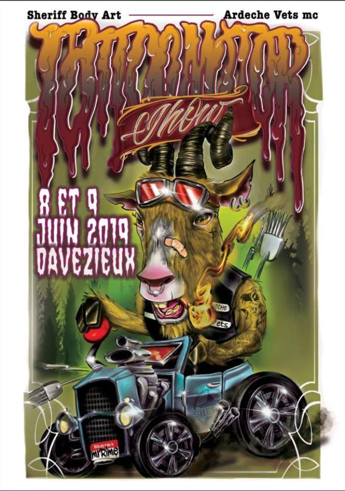 Tattoo Motor Show Festival 2019 June 2019 France INKPPL