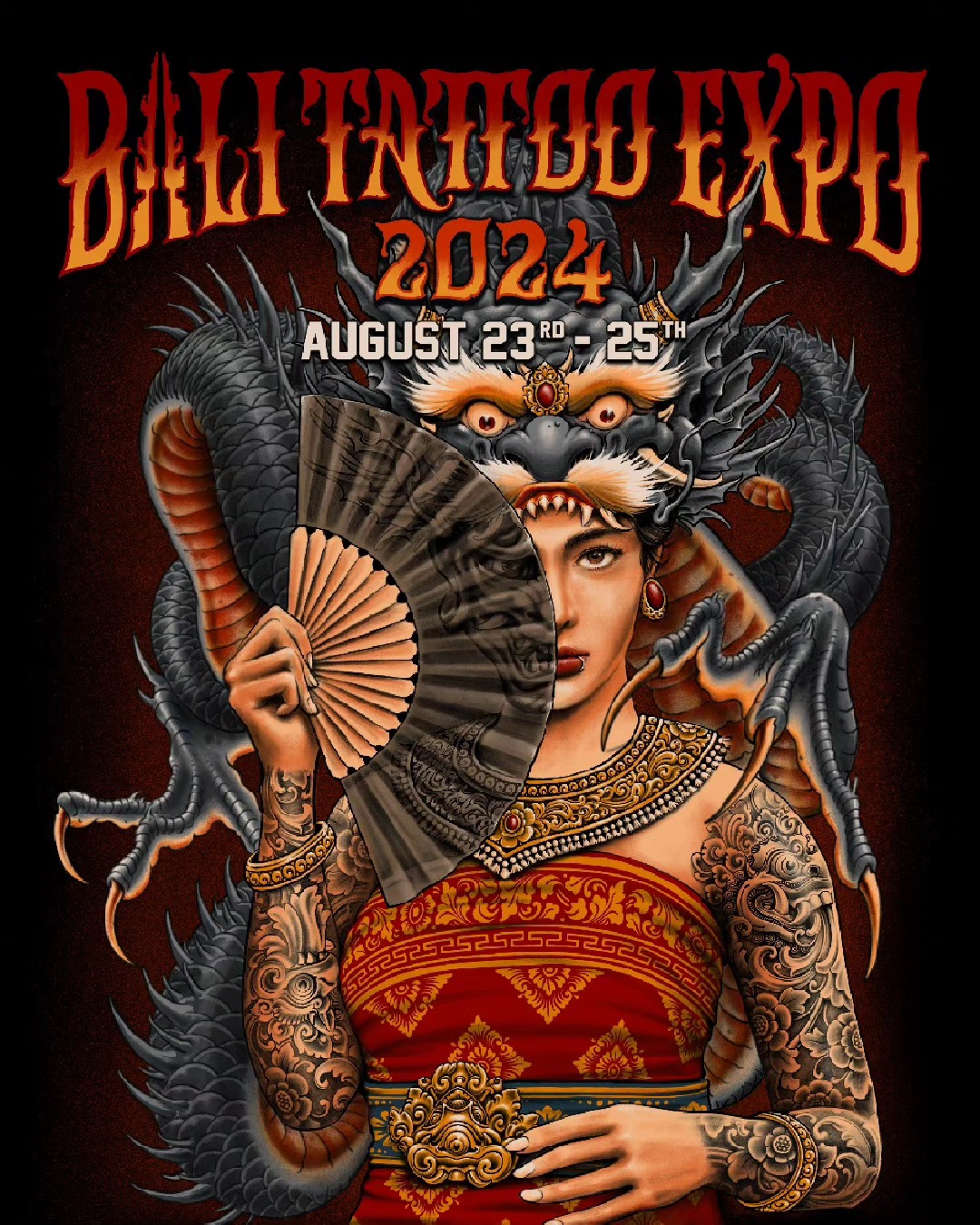 Bali Tattoo Expo 2024 August 2024 Indonesia INKPPL