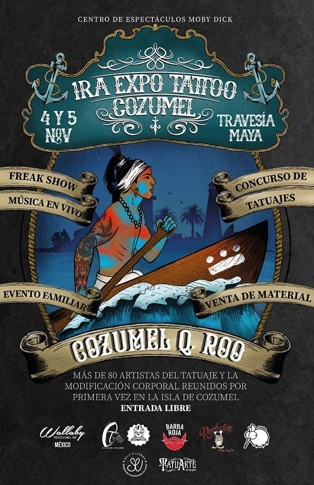 Cozumel Tattoo Expo 2023 November 2023 Mexico INKPPL