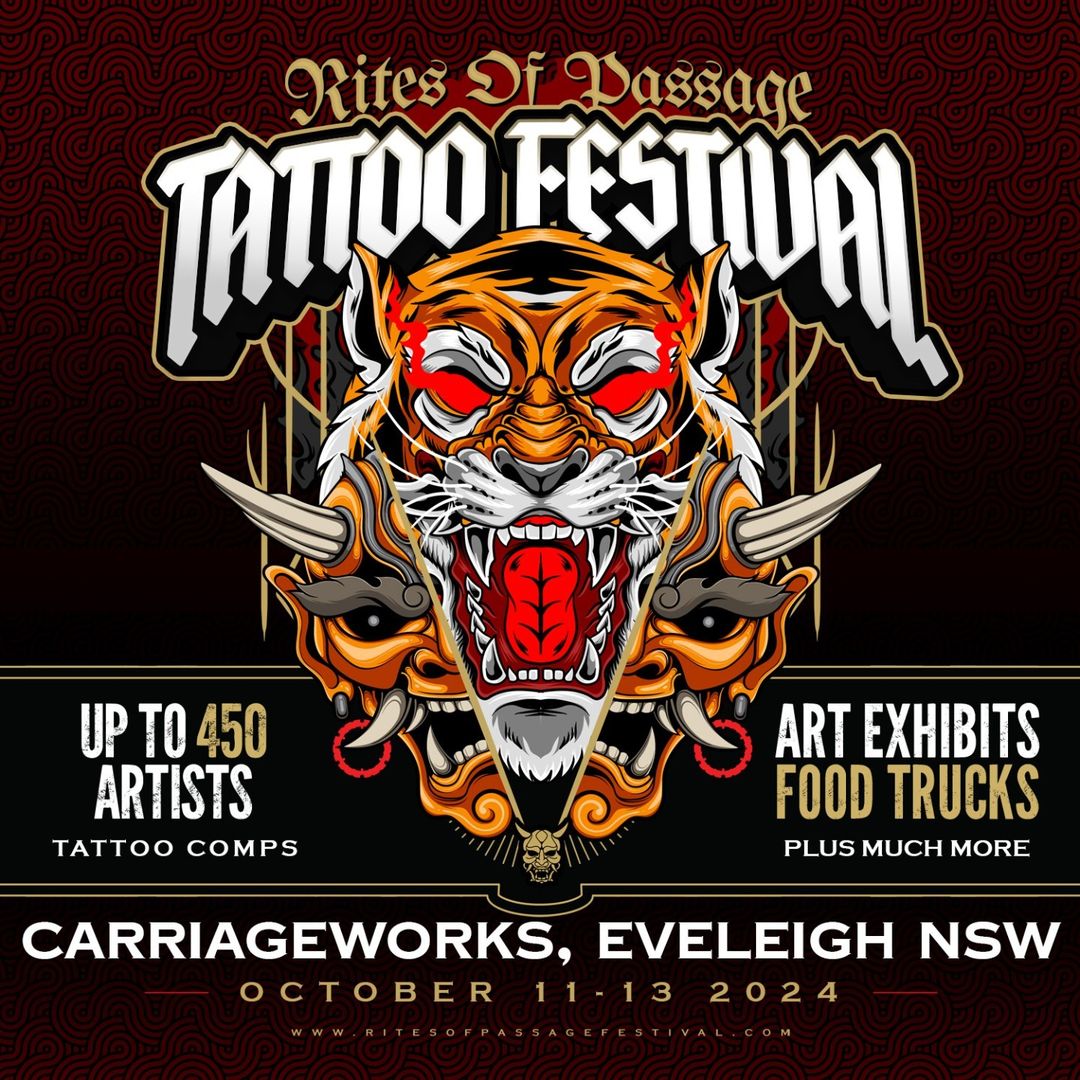 Rites Of Passage Tattoo Fest Sydney Oktober Australia