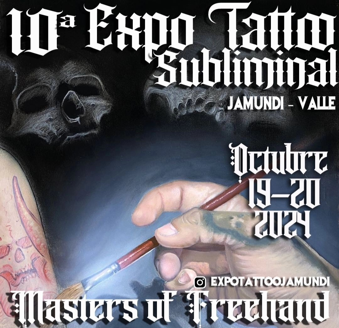 Subliminal Tattoo Expo 2024 Oktober 2024 Colombia INKPPL