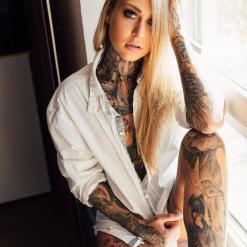 Tattoo Model Daniela Bittner Germany Inkppl