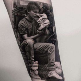 Inal Bersekov's photorealistic tattoos