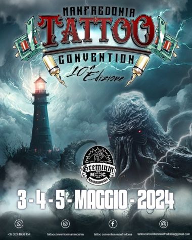 Manfredonia Tattoo Convention 2024 | 03 - 05 May 2024