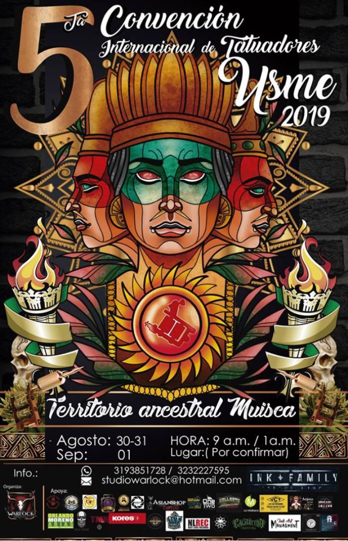 5ta Convención Internacional de Tatuadores Usme | August 2019 ...