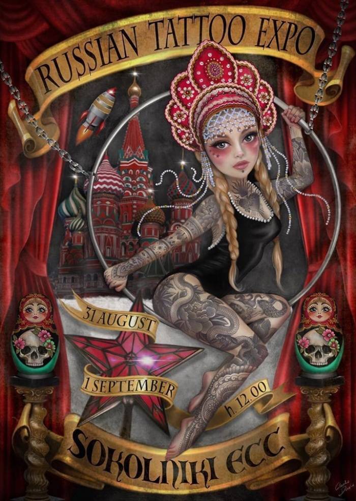 2º Expo de Tatuagem Russo