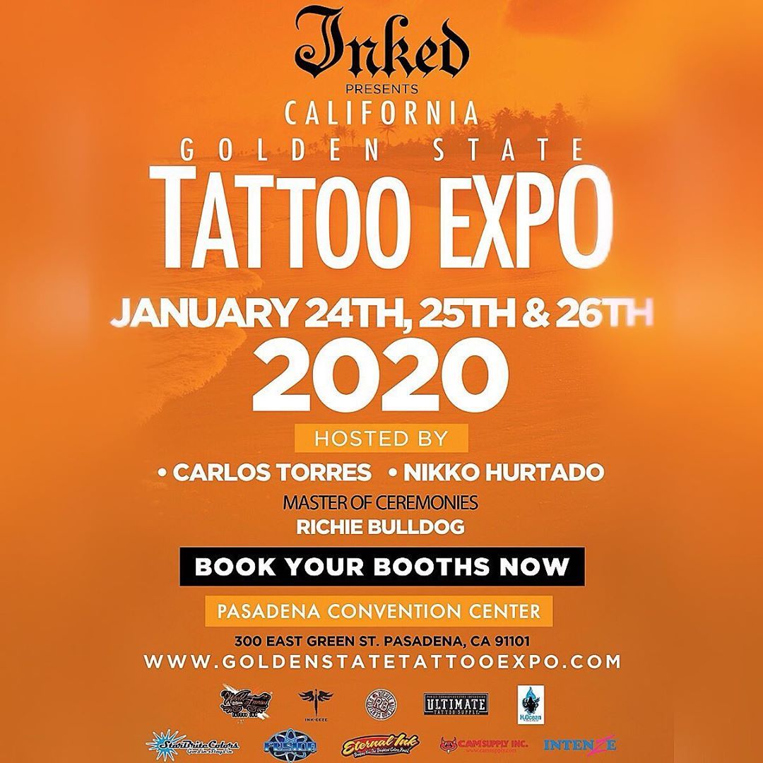 Golden State Tattoo Expo 2020 January 2020 United States iNKPPL