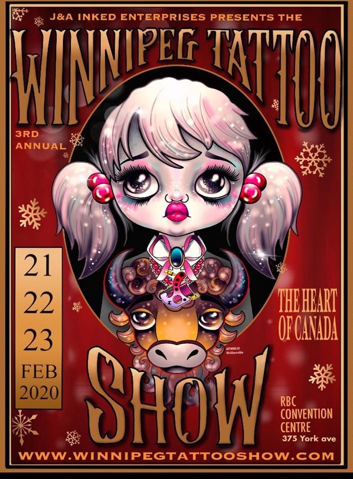 3rd Winnipeg Tattoo Show February 2020 Canada iNKPPL