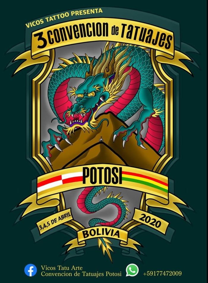 3. Convencion De Tatuajes Potosi April 2020 Bolivia iNKPPL