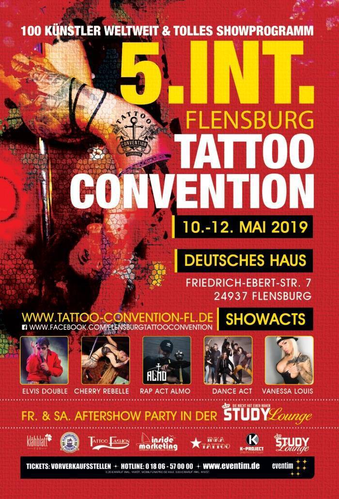 5. Int. Flensburg Tattoo Convention 10 12 MAY 2019 iNKPPL