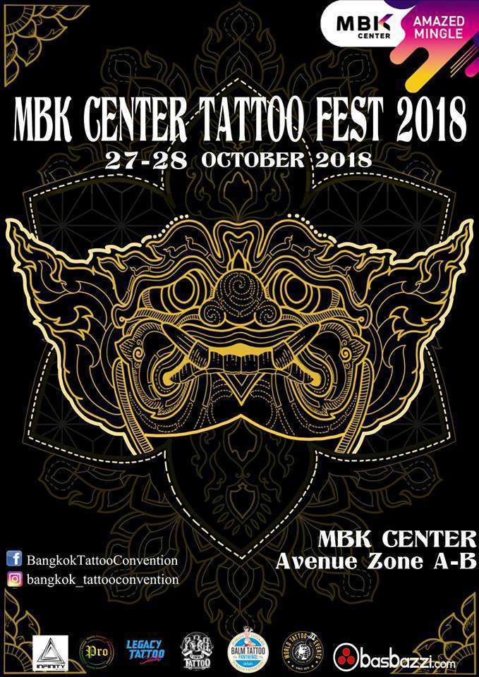 MBK Center Tattoo Fest October 2018 Thailand iNKPPL