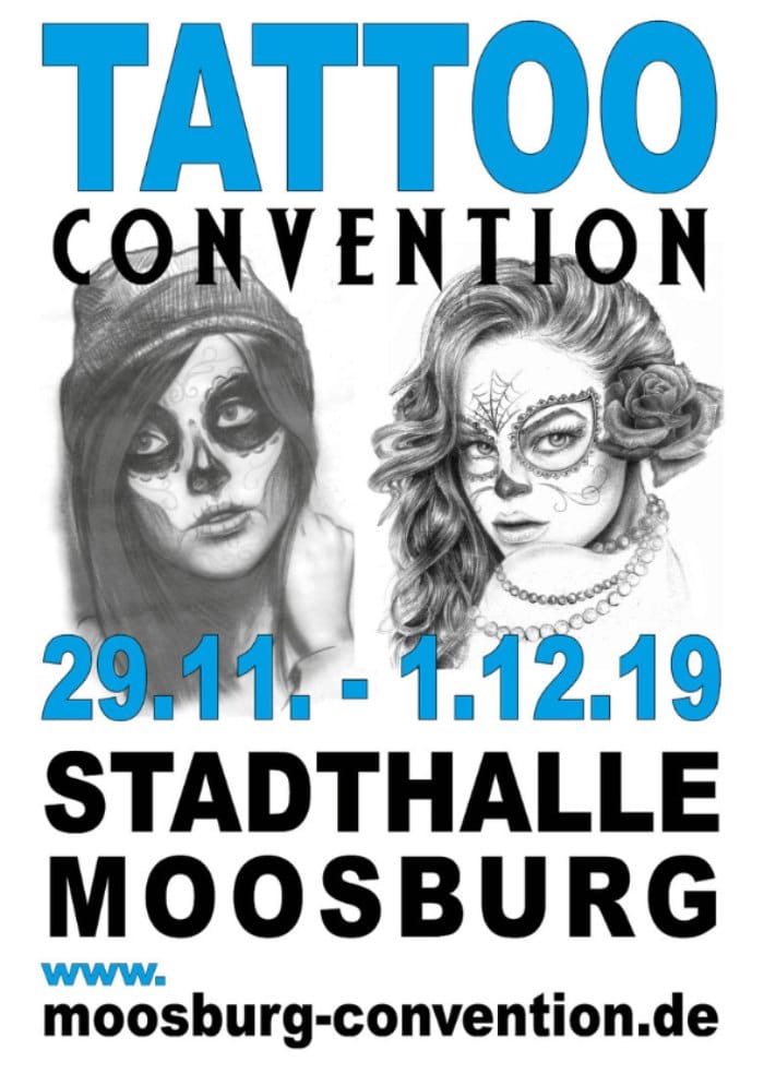 10th Moosburg Tattoo Convention November 2019 Germany iNKPPL