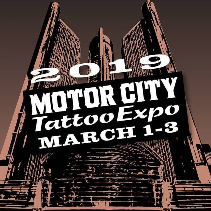 27th annual Motor City Tattoo Expo March 35 2023 300 artists coming to  Detroit  JobbieCrewcom