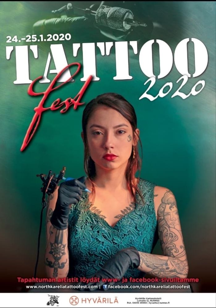 North Karelia Tattoo Fest 2020 | January 2020 | Finland | iNKPPL