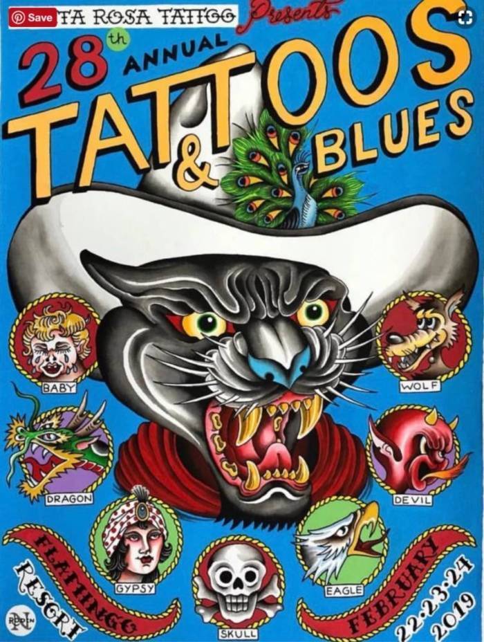 28º Santa Rosa Tattoos & Blues
