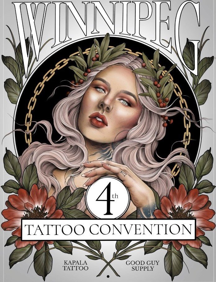 Tattoo Convention Poster / Goa Tattoo Festival January 2022 India