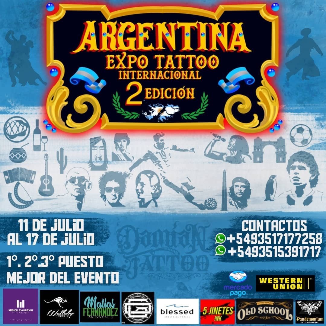 Argentina Expo Tattoo | July 2021 | Argentina | iNKPPL