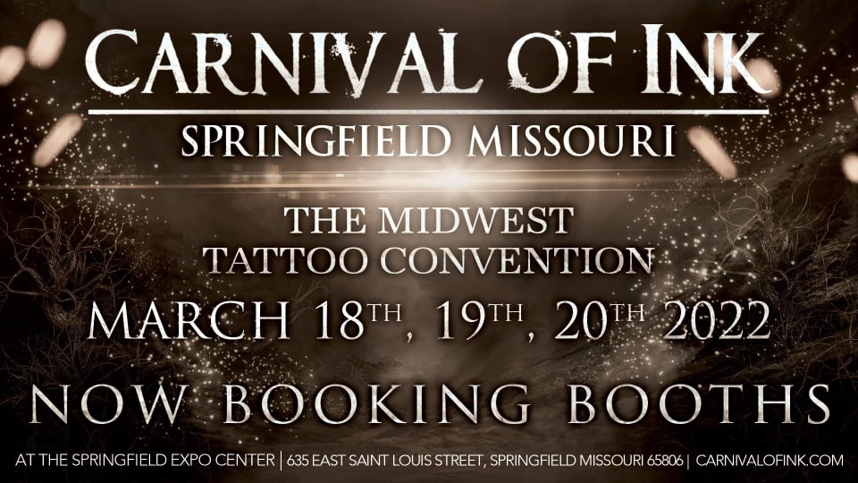 Carnival of Ink tattoo expo returns to Springfield MO in March