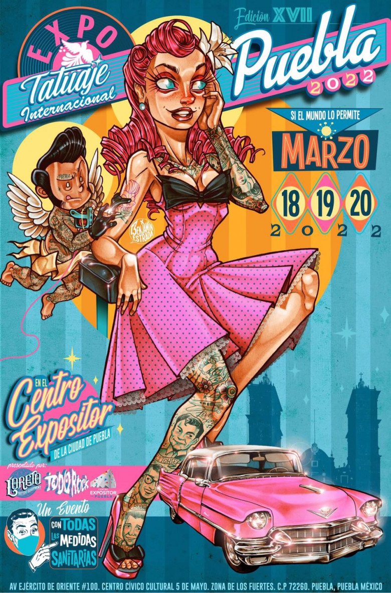 XVII Expo Tatuaje Puebla | March 2022 | Mexico | iNKPPL