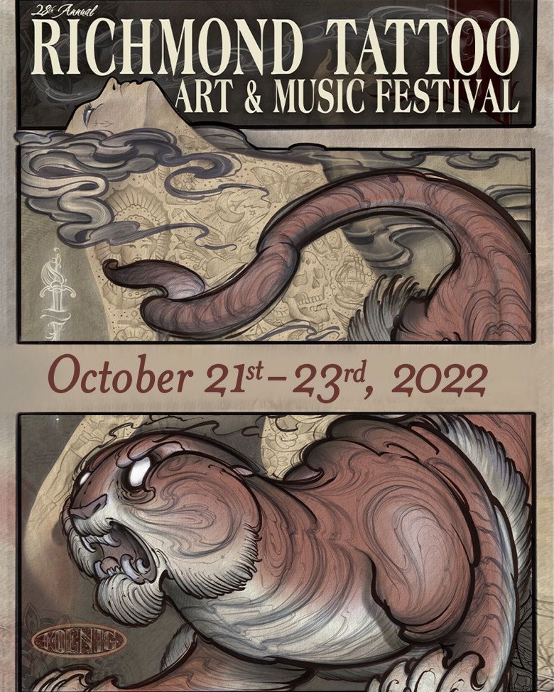 Richmond Tattoo Arts Festival 2022 October 2022 United States iNKPPL