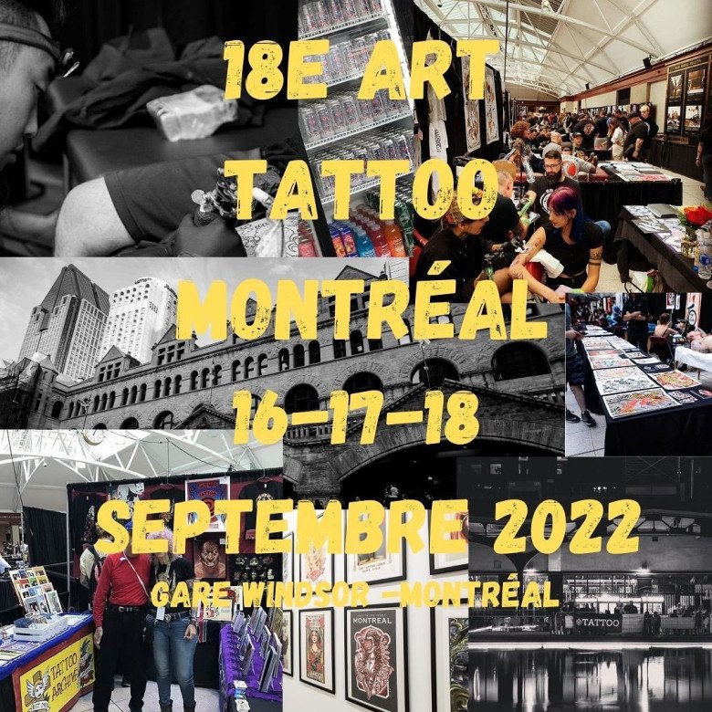 Montreal Art Tattoo Show 2022 September 2022 Canada iNKPPL