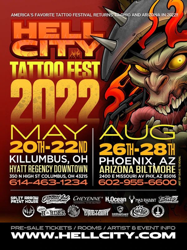 Hell City Tattoo Festival at the Arizona Biltmore in Phoenix