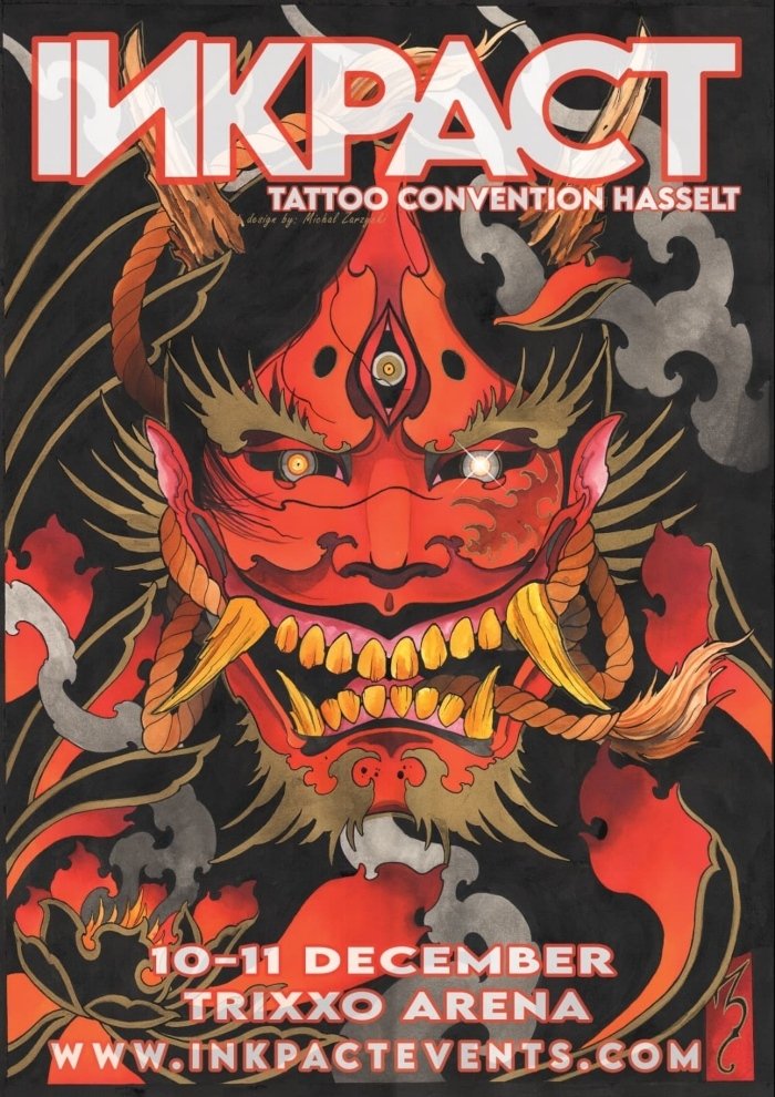 Hasselt Tattoo Convention 2022 December 2022 Belgium iNKPPL