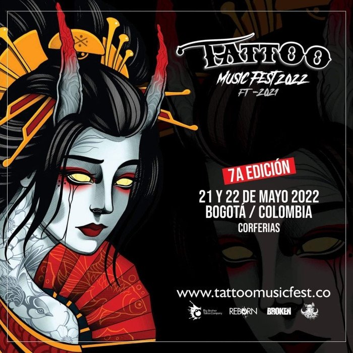 Tattoo Music Fest 2022 May 2022 Colombia iNKPPL