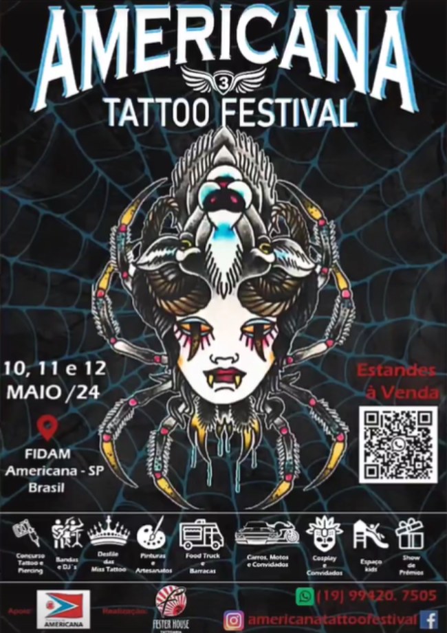 Americana Tattoo Festival 2024 May 2024 Brazil INKPPL   Americana Tattoo Festival 2024 