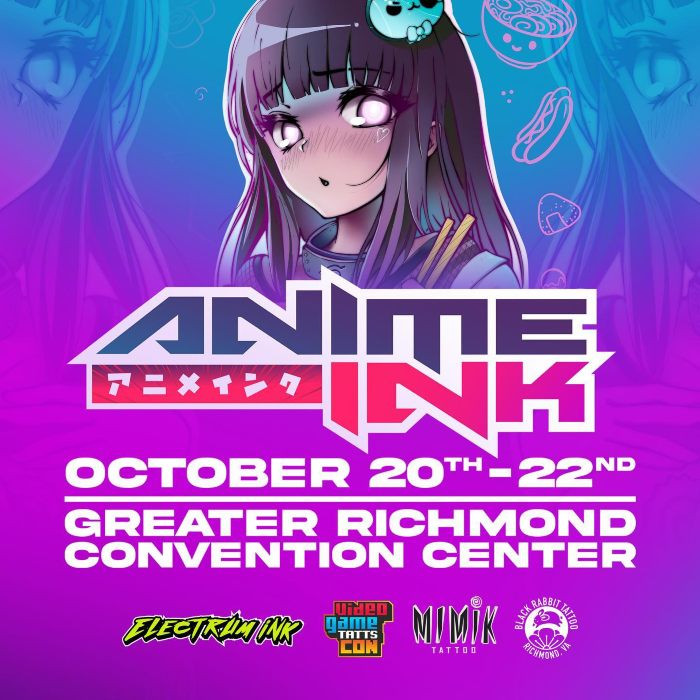 ANIME INK CON 💥 Oct 20-22 / Richmond, VA Hey guys I'm gonna be attend... |  TikTok