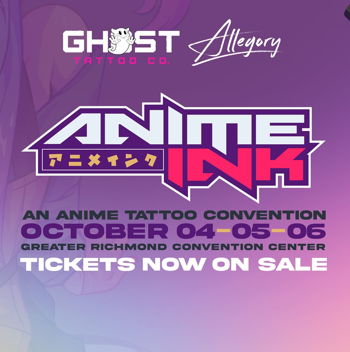 Anime Ink Convention 2024 Октябрь 2024 США Inkppl 