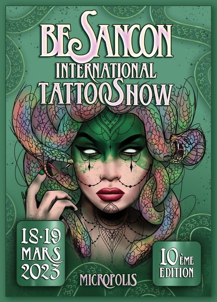 Besancon Tattoo Show 2023 March 2023 France iNKPPL