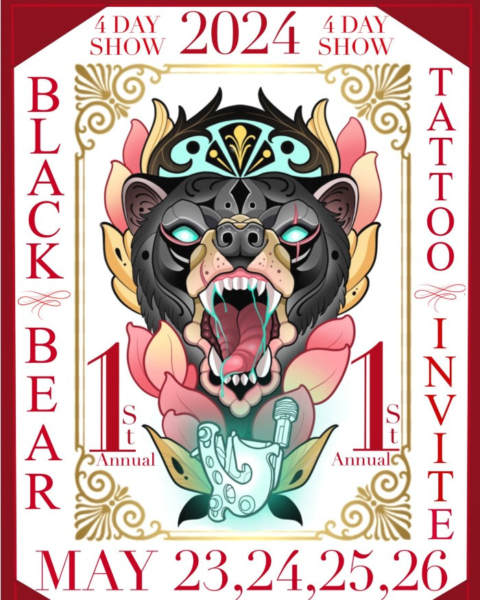 Black Bear Tattoo Invitational 2024 May 2024 United States iNKPPL