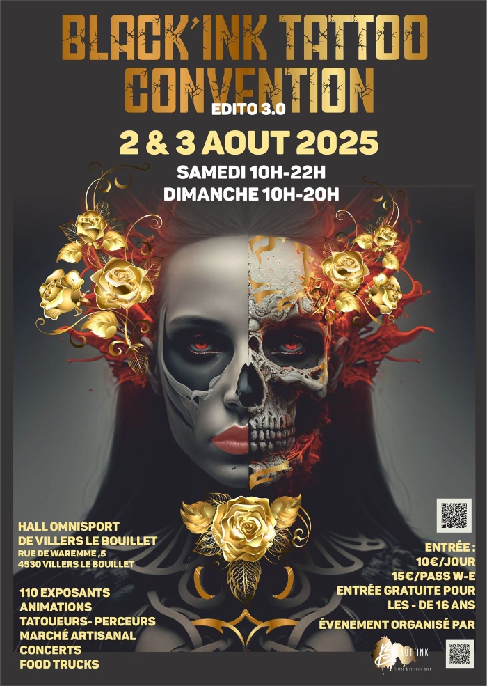 Black Ink Tattoo Convention 2025 | Agosto 2025 | Belgium | iNKPPL