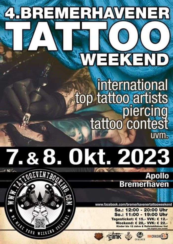 4th Bremerhavener Tattoo Weekend | October 2023 | Germany | iNKPPL