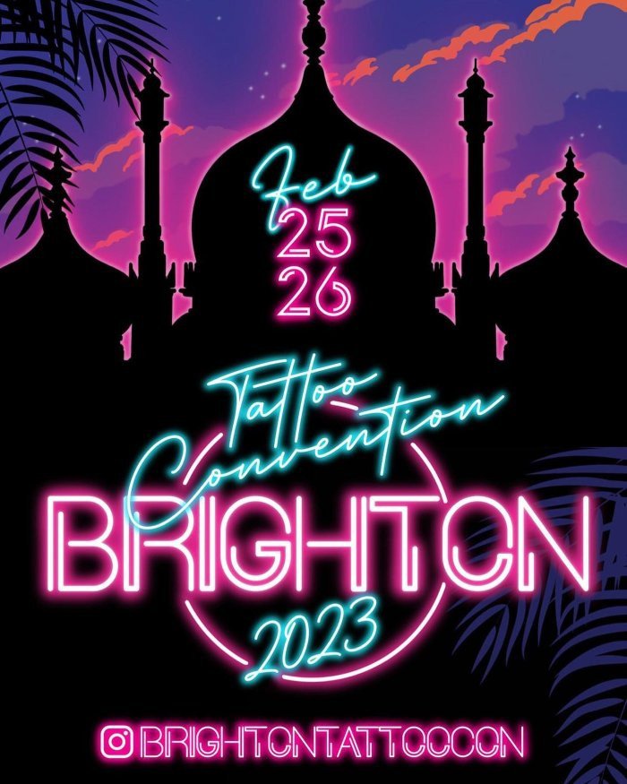 Brighton Tattoo Convention 2023 | 25 - 26 February 2023 | iNKPPL