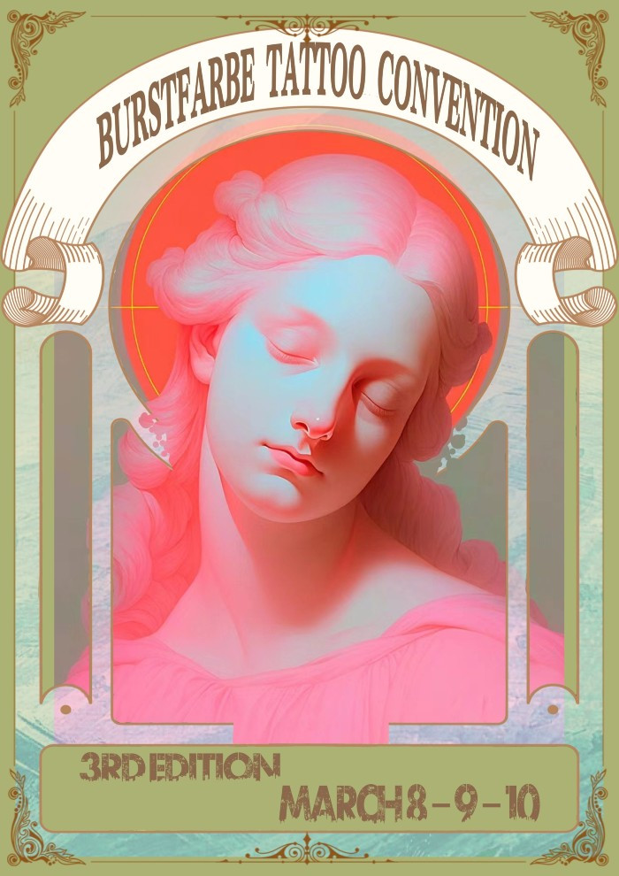 Burstfarbe Tattoo Convention 2024 Март 2024 Австрия iNKPPL