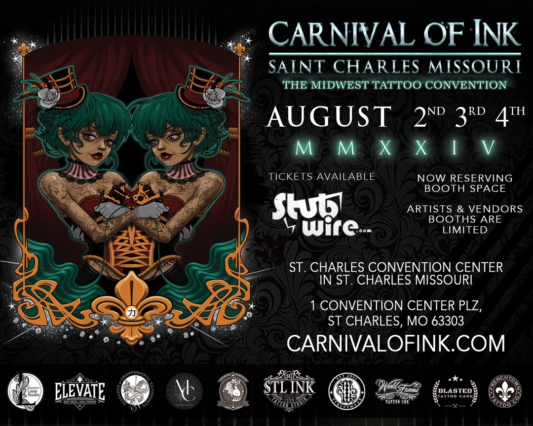 Carnival Of Ink Sain Charles 2024 August 2024 United States Inkppl