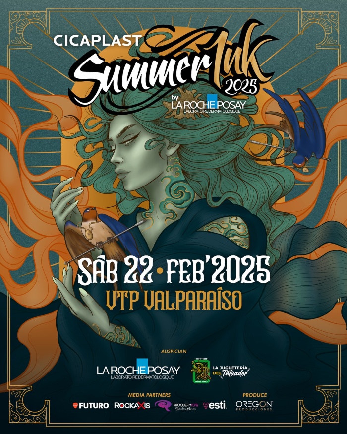 Cicaplast Summer Ink Chile 2025 Febrero 2025 Chile iNKPPL