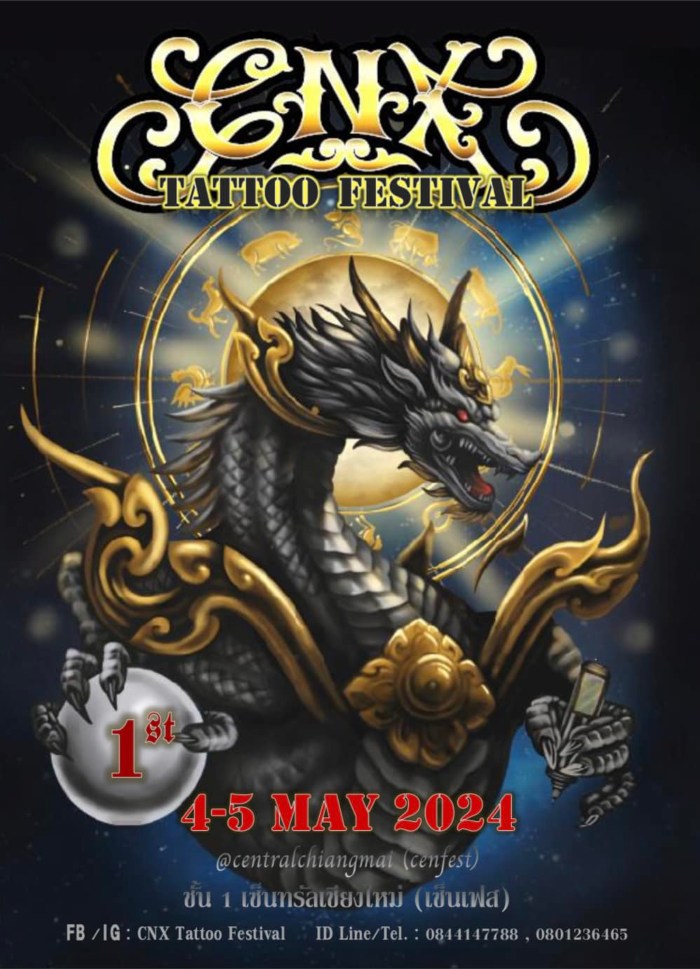 CNX Tattoo Festival 2024 May 2024 Thailand iNKPPL