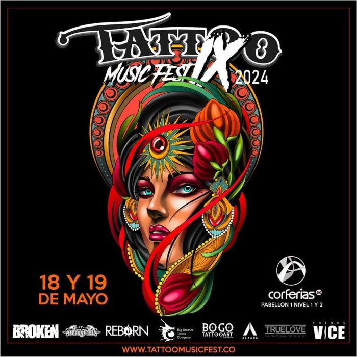Colombia Tattoo Music Fest 2024 May 2024 Colombia iNKPPL