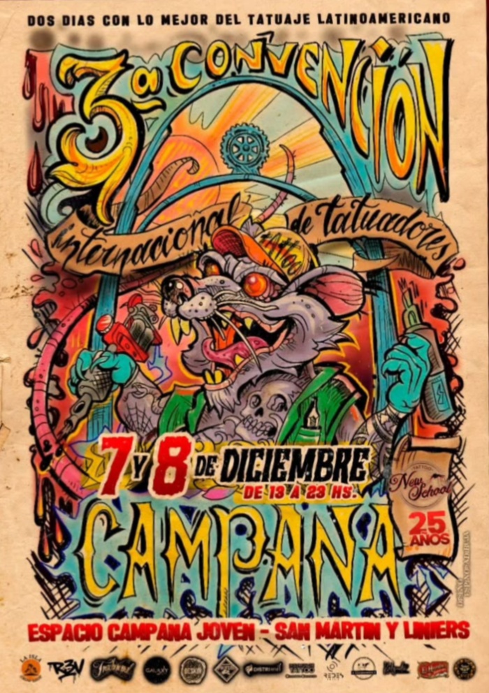 Convênio de Tatuadores Campana 2024