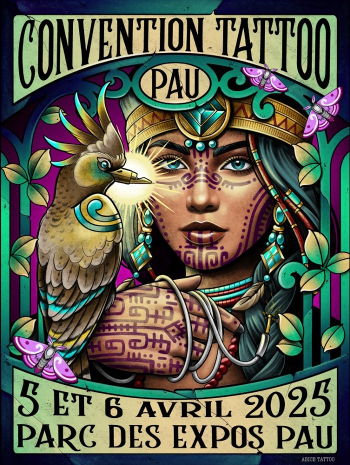 Pau Tattoo Convention 2025 April 2025 France iNKPPL