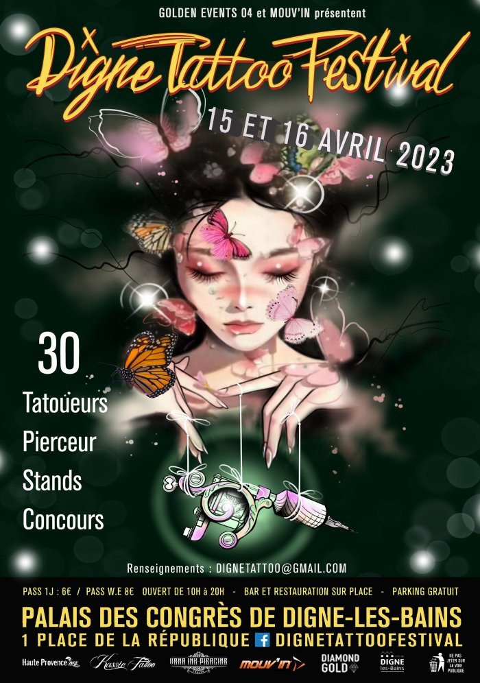 Digne Tattoo Festival 2023 April 2023 France iNKPPL