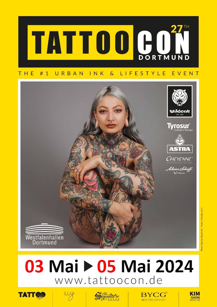 Dortmund Tattoo Convention 2024 May 2024 Germany iNKPPL