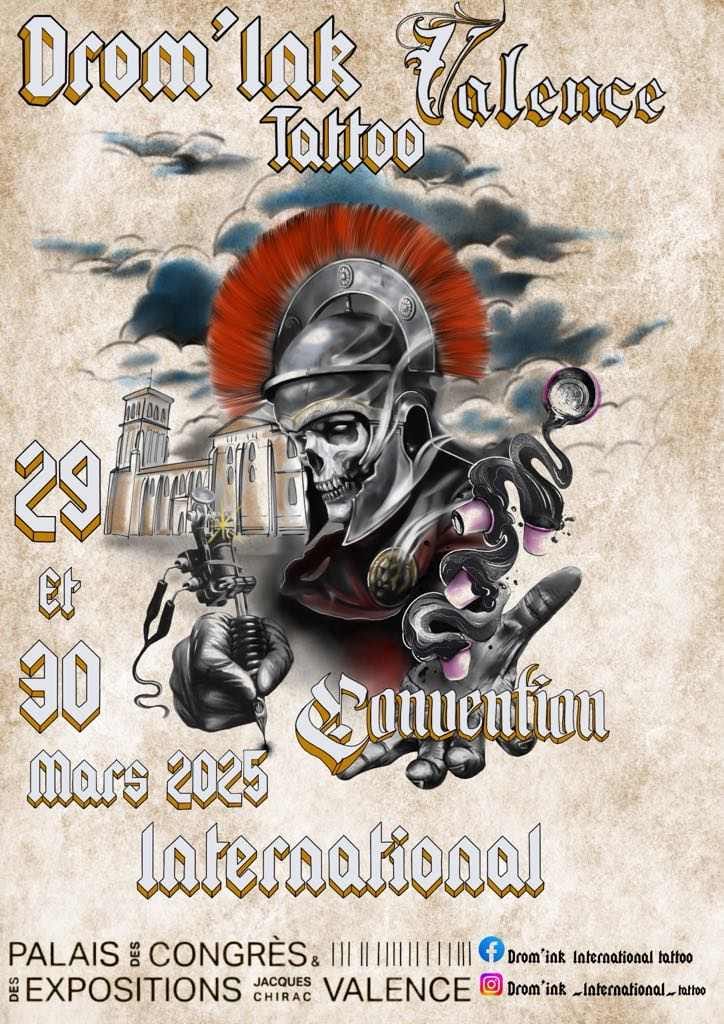 Drom’Ink VALENCE Tattoo International 2025