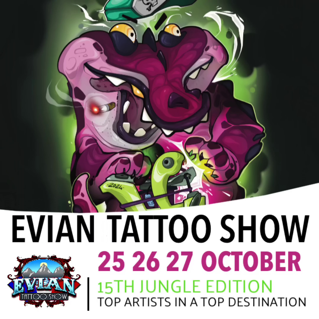 Evian Tattoo Show 2024 Октябрь 2024 Франция Inkppl 