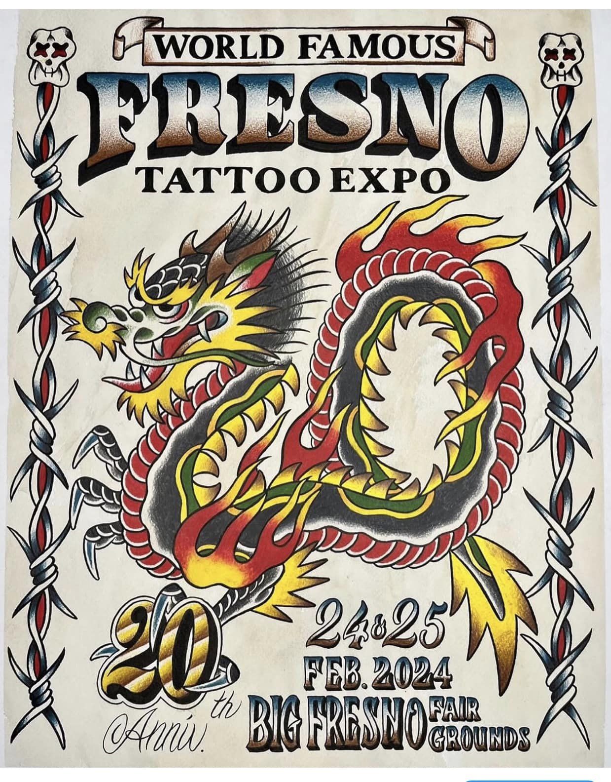 Fresno Tattoo Expo 2024 February 2024 United States iNKPPL