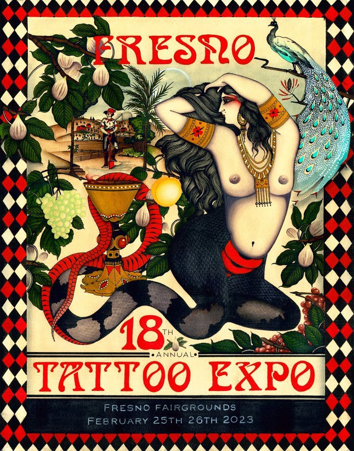 Tattoo artists from all over the country converge on Fresno for Tattoo Expo   ABC30 Fresno