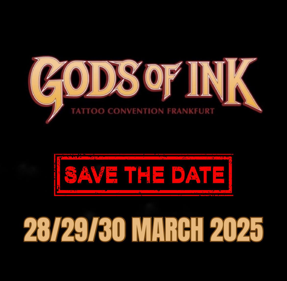 Gods of Ink Tattoo Convention 2025 | March 2025 | Germany | iNKPPL